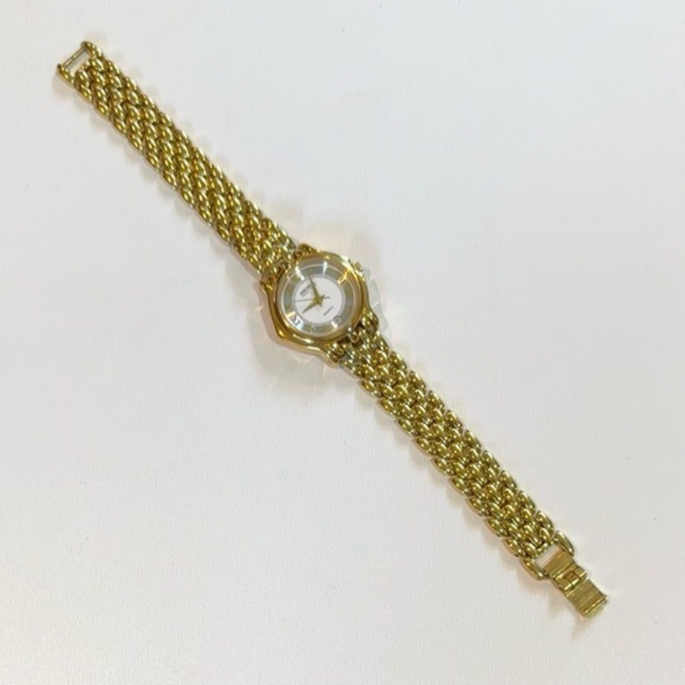 Perry Ellis America Quartz Gold Watch (DEAD BATTERY)